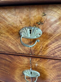 Starožitná komoda empír/raný biedermeier (19.st) - 6