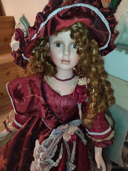 Porcelánová panenka veliká 63cm - 6