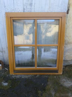 5 kusů - Dřevěné okno 111 x 123 cm - 6