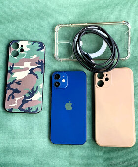 K PRODEJI: Hezký Apple Iphone 12 mini 128GB Blue - 6
