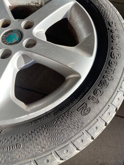 Alu kola Škoda 16” – originál z Octavie II - 6