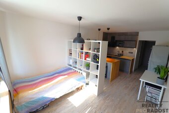 Pronájem zrekonstruovaného bytu 1+KK s lodžií, ul. Lumírova - 6