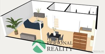 Pronájem byty 1+kk, 30 m2 - Nový Bydžov, ev.č. 02305 - 6