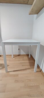 Stůl Ikea Melltorp a 2 zidle Janinge - 6