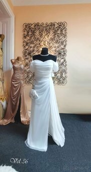 SVATEBNÍ ŠATY 💃TANEČNÍ🎀POLONÉZA🎀VÝPRODEJ - - 6