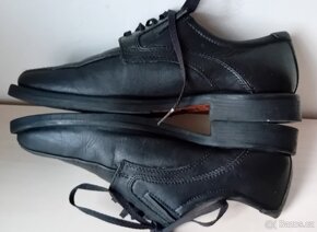 pánské celokožené polobotky zn. Genius - 6