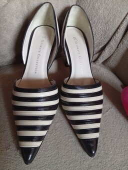 kožené lodičky vel.39/6 - 6