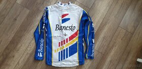 Banesto Campagnolo Nalini retro cyklistická bunda - 6