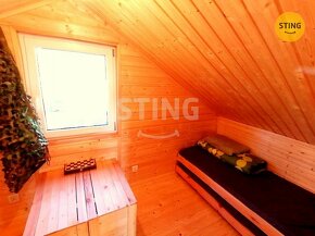 Prodej dřevěné chaty(RD) 4+kk s pozemkem 1 237 m2 v , 129052 - 6
