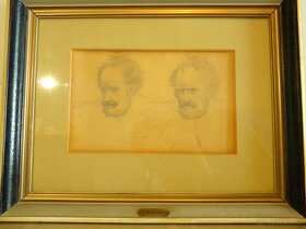 Václav Brožík - Portrét muže - Originál - 6