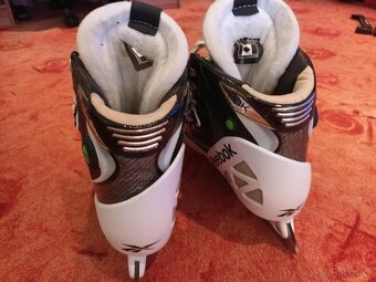 Brankářské brusle Reebok 20K, vel.11, užší, 1x použité - 6