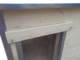 Psí bouda Masiv (žádné OSB desky), 6 velikostí - 6