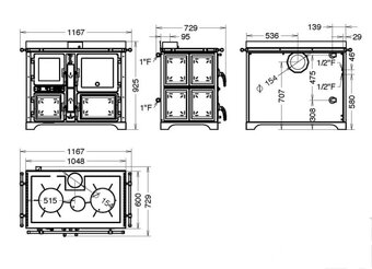 Kuchyňská kamna na pevná paliva - 6