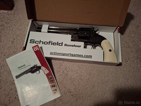 Vzduchový revolver ASG Schofield - 6