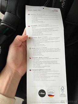 Nepoužitá polohovcí autosedačka Britax - 6