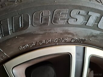 5x114,3 r15 letní pneumatiky 195/65 r15 Bridgestone - 6