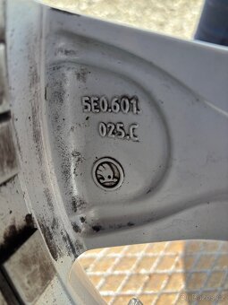 Prodám ORG. Alu Škoda R16 5x112 ET46 - 6