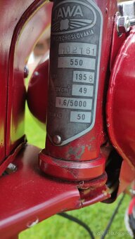 Jawa 550 1958 s TP A SPZ - 6