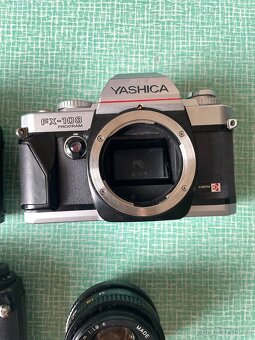 Fotoaparáty CONTAX YASHICA na opravu + objektiv - 6