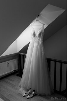 Prodám svatební šaty 👰🏻♀️ - 6