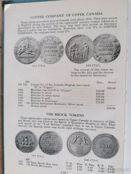 Katalog kanadských mincí koloniálních tokenů bankovek Kanada - 6