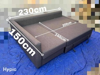 Rozkladaci sedacka ikea friethen TOP STAV - 6