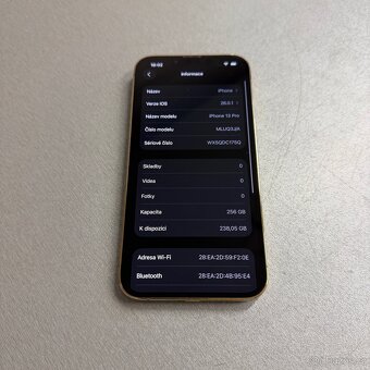 iPhone 13 Pro 256GB, pěkný stav, 12 měsíců záruka - 6