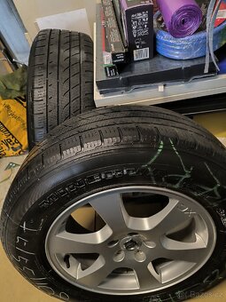 Alu kola Volvo XC60 5x108 r17 Originál,pneu zimní 6mm235/65 - 6