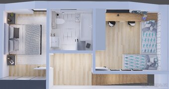 Prodej bytu 3KK se zahrádkou, novostavba - 6