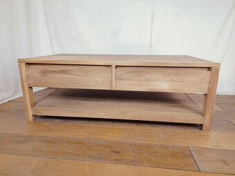 Konferenční stolek - masiv TEAK - 6