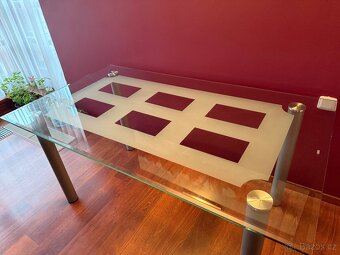 prodej stolu 90 x 160 sklo - 6