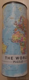 Puzzle Mapa sveta World 1000dilku - 6