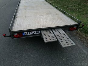 Půjčím plato autovlek 5m - 6