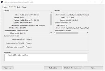 Herní PC – Intel i5-9400F, GTX 1060 6GB, 16GB RAM, SSD + HDD - 6