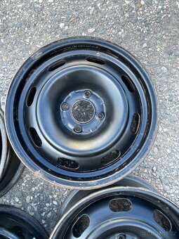 Plechové disky 4x108 R15 Citroen Peugeot - 6