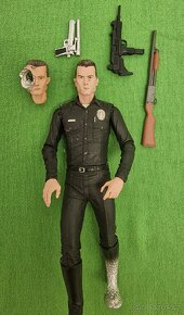 Akční figurky Terminátor - 2× T-800, T-1000 - 6