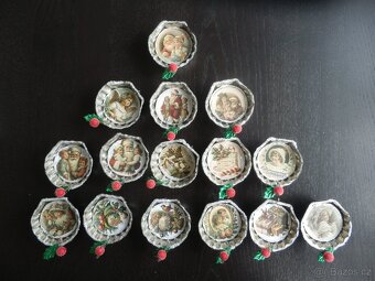 baňky - vánoční dekorace k zavěšení - 6