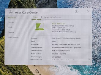 Acer Nitro V 15 (Ryzen 5, NVIDIA RTX) - 6