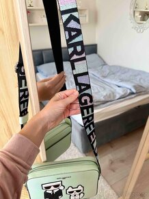 MINTOVÁ CROSSBODY KABELKA KARL LAGERFELD - 6