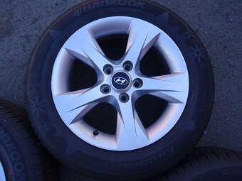 Alu disky origo Hyundai, 16", 5x114.3 ,ET 40,letní sada - 6