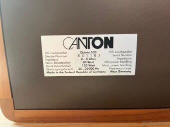 Canton Quinto 530 Reproduktory - 6