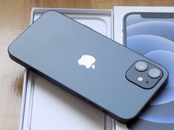 APPLE iPhone 12 64GB Black - ZÁRUKA - KOMPLET - 6