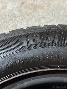 Plechové Disky 5X100 R14 Zimní Pneu 165/70/14 - 6