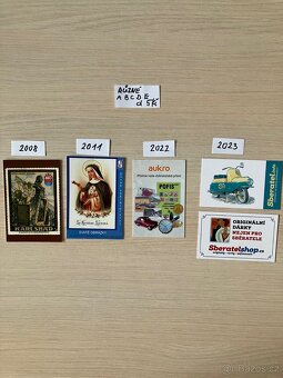 Kalendáříky sada 4+5 - 6