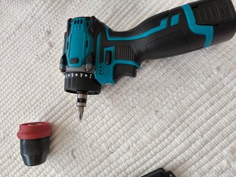 akumulátorový šroubovák, vŕtačka,18V, nový, nepoužitý - 6