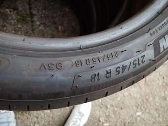 215/45/18 93v Michelin - letní pneu 4ks - 6