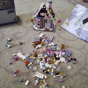 Chaloupka , cukrárna. Stavebnice jako Lego - 6