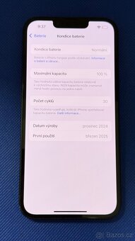 iPhone 16E 128GB Space Grey, krásný stav, pouze e-sim - 6
