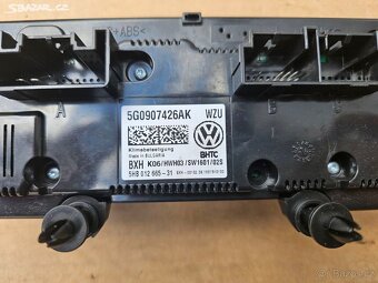 Climatronic ovládání topení klima 5G0907426AK - 6