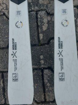 Slalomové lyže HEAD E SL + FreeFlex - 156cm - FIS - 6